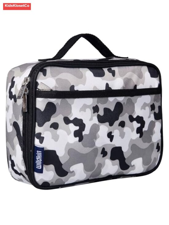 Other - Insulated Kids Lunch Box with PEVA Lining, Wipe-Clean Interior, Zipper Closure